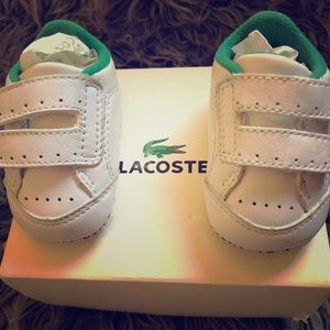 Lacoste new born sneaks